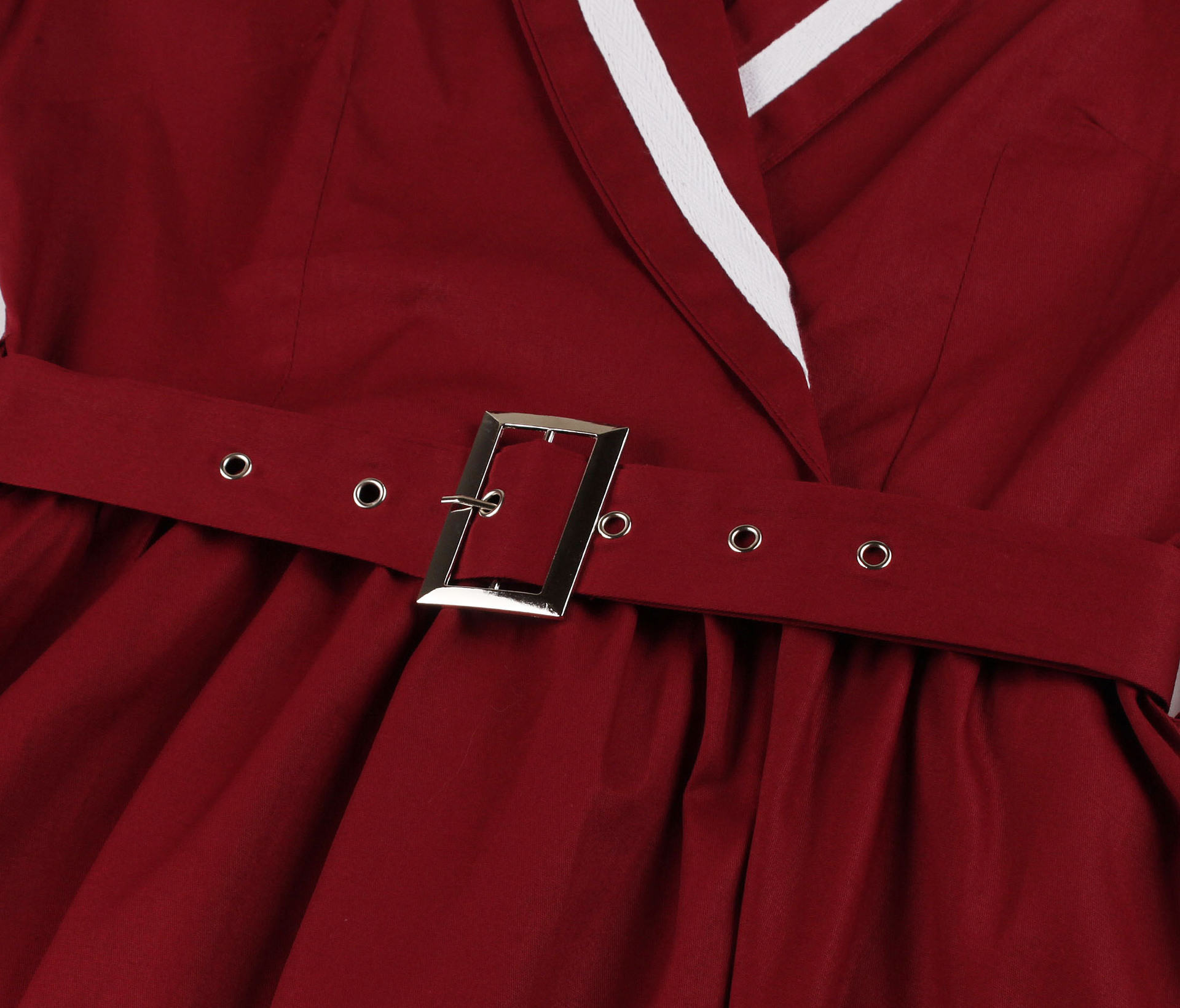 Navy Vintage Dresses 1950s Gothic Plunging Formal Dress